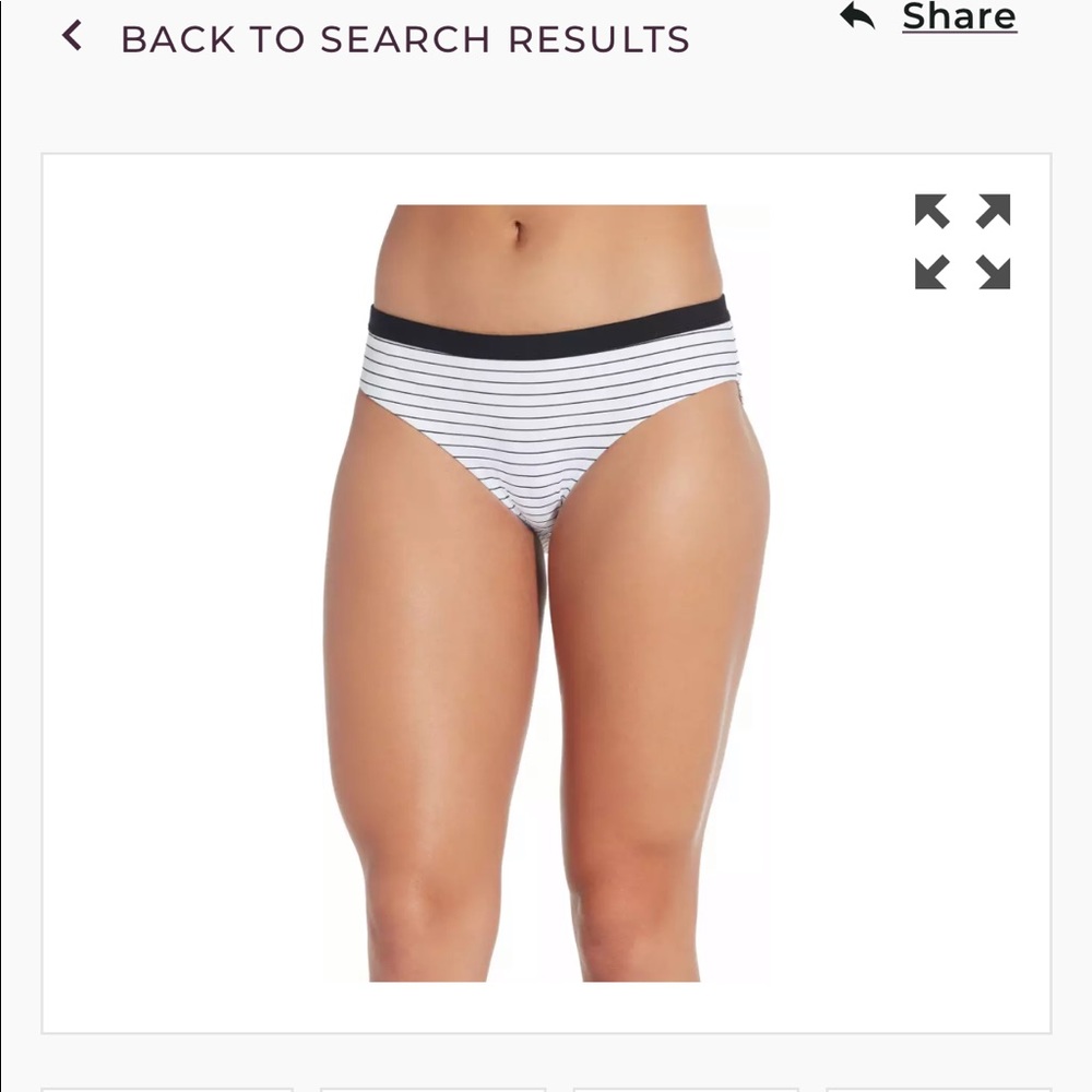 Calia Wide Band Bikini Bottoms M
